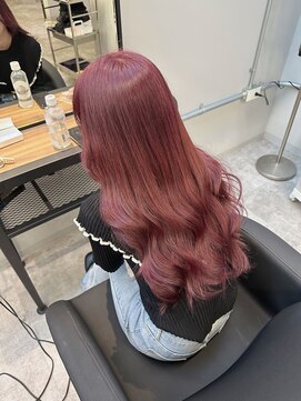 レブ 心斎橋(REV.) 前髪/アンブレラカラー/こなれミディ/イメチェン/ウェーブパーマ