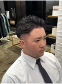 ショートリバースパーマ