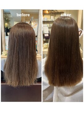 ビィーハ(BeHA) 髪質改善シルク酸性縮毛矯正