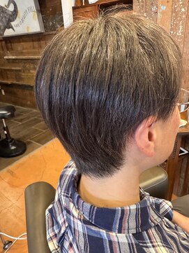 牛若丸ジャパン(Japan) ツーブロ×似合わせショート