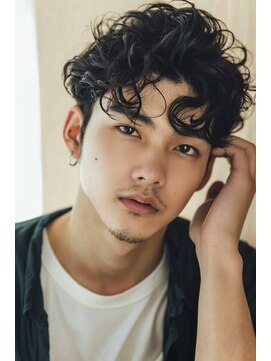 ラナ 新宿(lana) メンズ/パーマ/シャドウパーマ/似合わせ/【lana hair新宿】