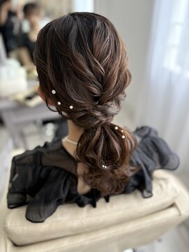 ナコプラス(naco+) ヘアセット(ポニーテール)