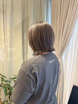 アミリアバイザザ(amiliea by ZA/ZA) 立体感×透明感　バイオレットアッシュカラー