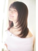 *+CUORE+*…゛ダークトーン゛のさらつや♪ストレートb