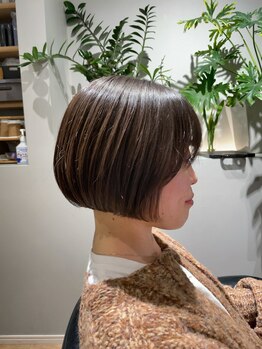 タイム(time)の写真/髪質やクセを見極めたカット技術で”美シルエット”を叶える―＊あなたの魅力を引き出すショートヘアに☆
