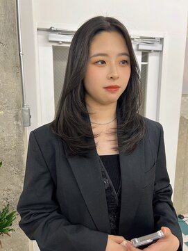 ノード(NODE) 栄柔らか質感レイヤーカットミディアム