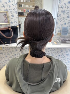 サクララ(Sakura la) タイトカチモリヘア/参列ヘア/結婚式ヘア/ヘアセット/鎌倉