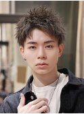 アップバングショート