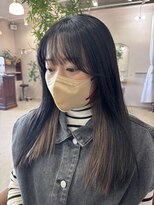 エイム(Aem.)&nbsp;艶感ブラック×ベージュ