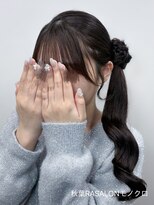 アールエーサロンモノクロ 秋葉原(RA SALON モノクロ)&nbsp;サイドポニー