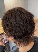 熊本メンズヘアサーフカール波巻きメンズパーマ