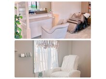 オジギヘアー(ojigi hair)の雰囲気（シャンプー台・アイラッシュベッドはフルリクライニングです◎）