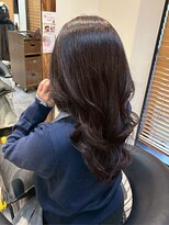 ヘアリゾート粋 トゥジュ 池袋東口店(tujuh)&nbsp;艶髪/ウェーブ/ナチュラルブラウン/レイヤーカット