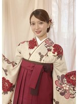 美容堂&nbsp;袴華やかヘアセットメイク
