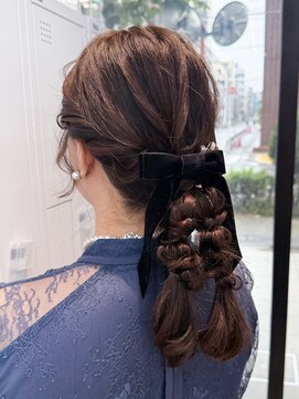 ビューブルー 亀戸錦糸町(VIEW BLUE) 着付け/ヘアセット/卒業式/入学式/着物ヘア/似合わせ