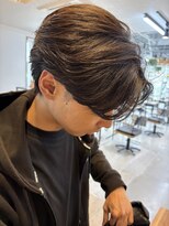 グランデュールオム 東静岡池田店(GRANDEUR HOMME)&nbsp;パーマ落とし→ニュアンスショート