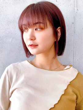 セイドット オモテサンドウ(Say. omotesando) Say.ミニボブピンクベージュローズブラウンイメチェン30代青山