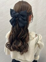 プルクラギンザ(PulchraGINZA) ハーフアップ/結婚式/推し活/愛され/アフタヌーンティー