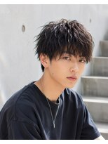 バグズ(Baguz) 色気溢れる波巻きツイストスパイラルマッシュショート