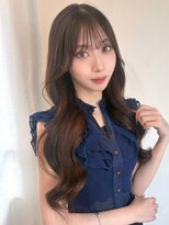 アンニュ(annuy)&nbsp;韓国風ヘア 顔周りカット ブラウンベージュ 顔周りカット