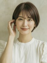 ライクバイコトナ 越谷(RIKE by kotona)&nbsp;ショートボブ髪型20代30代40代50代前髪あり前髪なし面長丸顔越谷