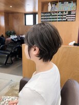 イロ ジェイアール JR奈良店(IRO)&nbsp;くびれショート×ショコラグレージュ×レイヤーボブ