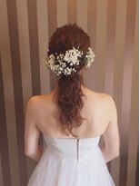 ピエドプールポッシュ(PiED DE POULE POCHE)&nbsp;Wedding hair ＊ カスミソウ ＊