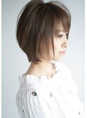 【ショートでも女性らしくなりたいあなたへ】【モーブカラー】