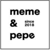 メメアンドペペ(meme&pepe)のお店ロゴ