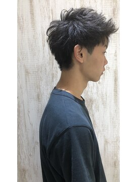 エストレーラ(estrela) 『estrela』ワイルドアップバング　サイドパートショート