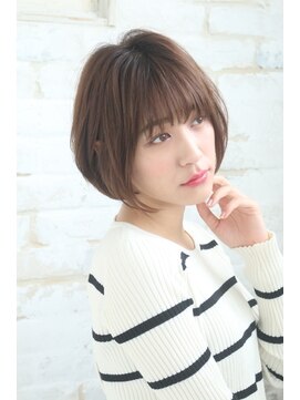 美容室 リーフ 島田店(LeaF) ゆったりひし形シルエットが素敵なミニショート