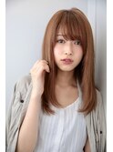 誰もが振り返るツヤ感ストレート☆