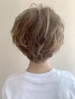 リフレアンドケア ミチ 幸町店(refre&care MICHI)&nbsp;パーマ風ショートスタイル