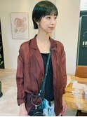 秋冬ショートボブスタイル！担当渚