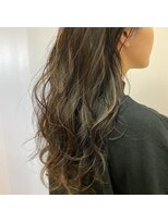 ロッソ(ROSSO) 20代30代40代ブリーチなしオリーブグレージュくびれミディ