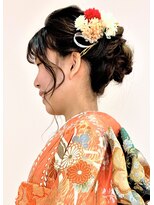 デザインヘアーピアジェ 八木店(DESIGN HAIR PIAGET) ☆2022年・ピアジェ成人式☆最新アップ&着付&メイク☆