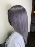 色落ちも楽しめるパープルカラー