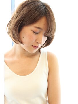 レウナ 外苑前(Reuna) 【30代40代50代】大人可愛いひし形ボブ　ワンカールボブ