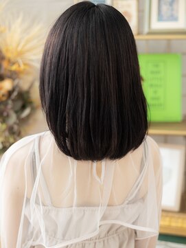 カバーヘア ブリス 大宮西口(COVER HAIR bliss) アッシュブラック大人かわいいエアストレートc3大宮20代30代40代