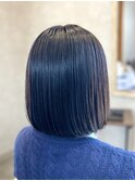肩上内巻きボブ