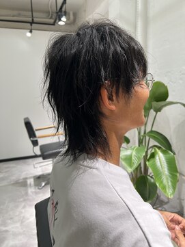 スミ(sumi) メンズカット/ウルフカット/中性ウルフ/岩田悠