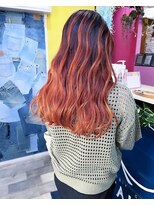 トーク 武庫之荘(TAL'KE)&nbsp;TAL'KE武庫之荘/バレイヤージュ×オレンジ_220_