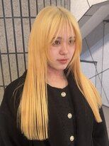 ダブ アオヤマ(DaB AOYAMA)&nbsp;【暗染め履歴】一年ぶりブリーチと暗染から抜きっぱなしブリーチ