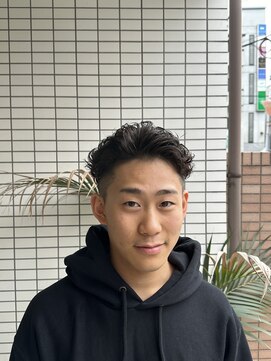 スウェル 船橋店(Swell) ウルフ/アッシュブラック/カルマパーマ/ベリーショート/船橋1