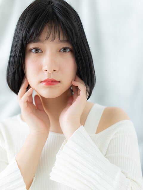 髪質改善うるツヤ髪大人かわいい小顔ボブm小山20代30代40代