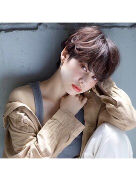 ラべリー 池袋(LOVELEY) アッシュブラウン ショートカット【池袋】