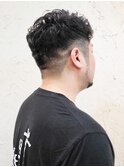 【Flor_戸塚】*メンズショートパーマ+フェード*