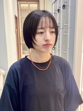 ネオリーブギンザ 銀座店(Neolive GINZA) レイヤー/ショート/大人ショート/髪質改善/黒髪/銀座/マッシュ