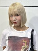 抜きっぱなしブロンド/ホワイトブロンド♪【唐木彩華】