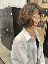 リンダ(LINDA)&nbsp;パーマボブ/強めパーマ/パーマスタイル[札幌美容室LINDA]